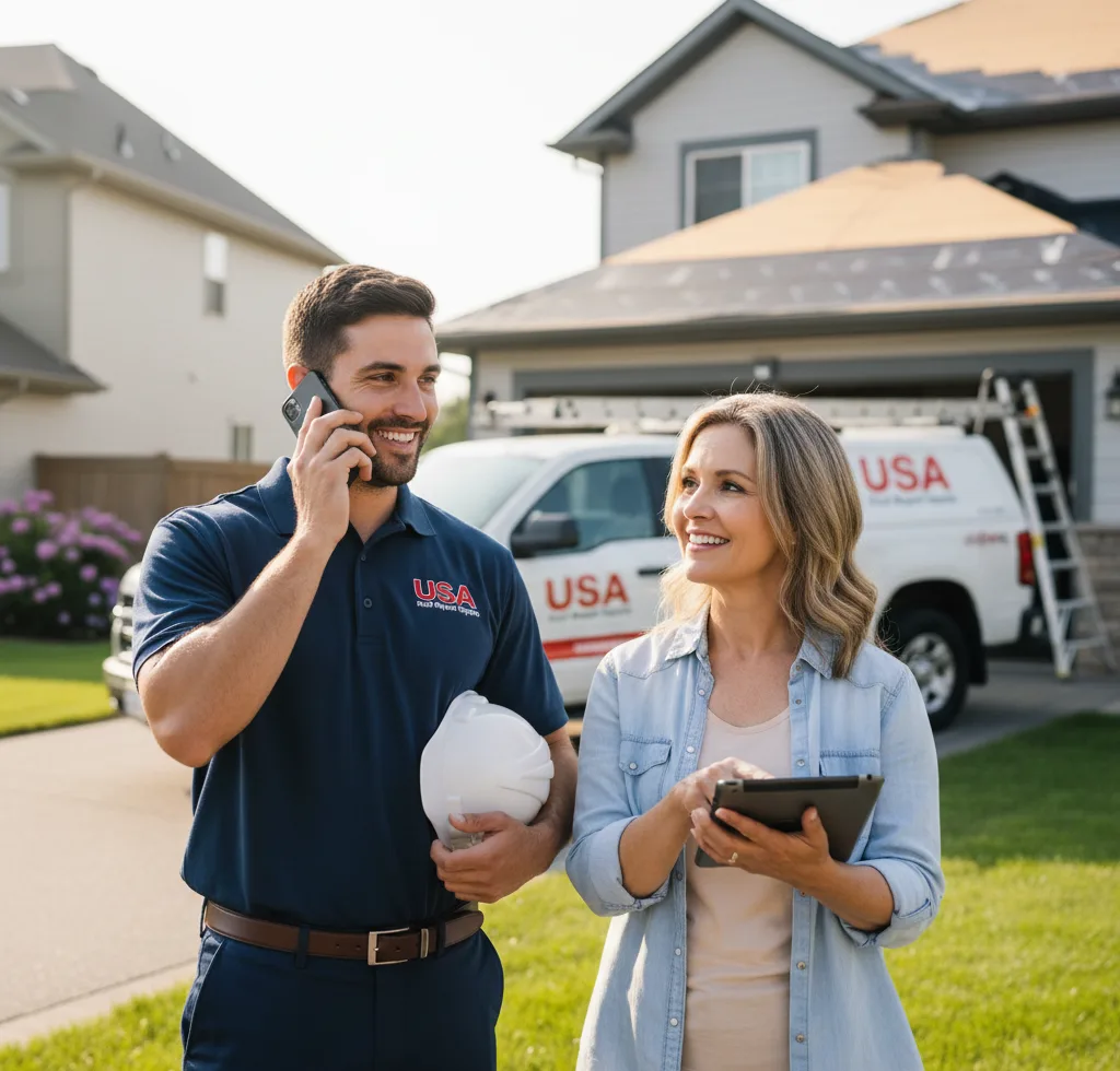 USA Roof Repair Experts customer support in Chester Heights